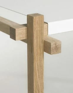 Woody Low Shelf - L 206 Cm X H 85 Cm - Hay -Coffee Tables Sales Shop shelf woody natural oak white w 206 cm x h 85 5 cm madeindesign 30251 product800