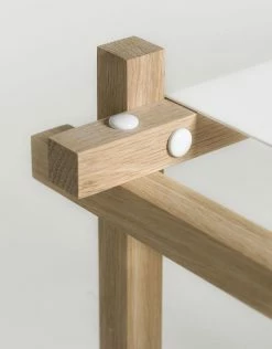 Woody Low Shelf - L 206 Cm X H 85 Cm - Hay -Coffee Tables Sales Shop shelf woody natural oak white w 206 cm x h 85 5 cm madeindesign 30252 product800