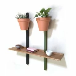 XPOT Shelf - / 1 Right Shelf, L 100 Cm + 2 Supports H 100 Cm - Compagnie