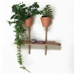 XPOT Shelf - / 1 Round Shelf L 100 Cm + 2 Supports H 100 Cm - Compagnie