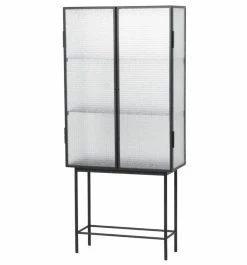 Haze Showcase - Glass & Metal / L 70 X H 155 Cm - Ferm Living