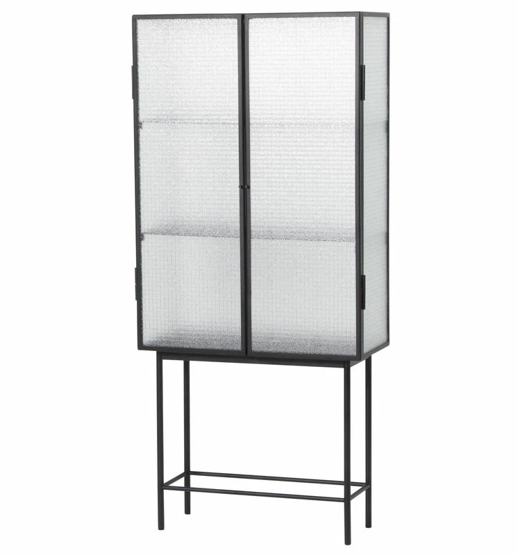Haze Showcase - Glass & Metal / L 70 X H 155 Cm - Ferm Living 3 Haze Showcase - Glass & Metal / L 70 X H 155 Cm - Ferm Living
