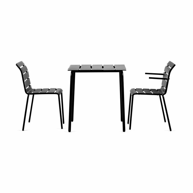 Valerie_objects Aligned Square Table - / By Maarten Baas - 70 X 70 Cm / Aluminium - Valerie Objects 4 Valerie_objects Aligned Square Table - / By Maarten Baas - 70 X 70 Cm / Aluminium - Valerie Objects - Image 2