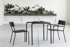 August Square Table - / Aluminium - 70 X 70 Cm - Serax 9 August Square Table - / Aluminium - 70 X 70 Cm - Serax -Coffee Tables Sales Shop square table august black madeindesign 323635 product800