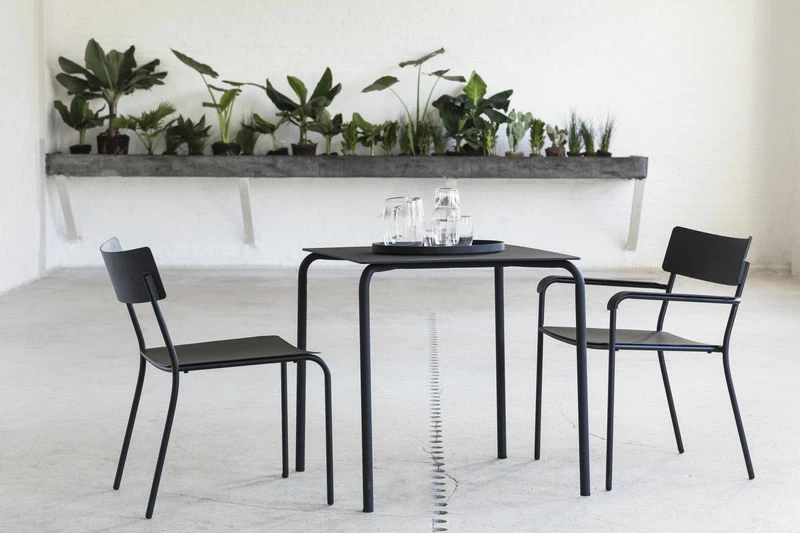 August Square Table - / Aluminium - 70 X 70 Cm - Serax 6 August Square Table - / Aluminium - 70 X 70 Cm - Serax - Image 4