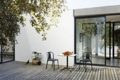 Belleville OUTDOOR Square Table - / Ø 75 X 75 Cm - Solid Laminate - Vitra -Coffee Tables Sales Shop square table belleville outdoor black madeindesign 372427 product800