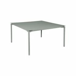 Calvi Square Table - / 140 X 140 Cm - Aluminium / 8 People - Fermob