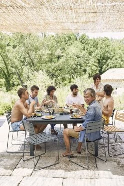 Craft Square Table - / 143 X 143 Cm - Metal - Fermob -Coffee Tables Sales Shop square table craft black cherry madeindesign 384515 product800