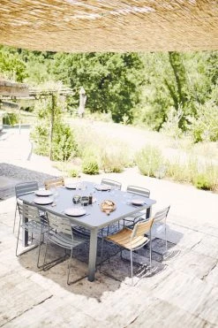 Craft Square Table - / 143 X 143 Cm - Metal - Fermob -Coffee Tables Sales Shop square table craft black cherry madeindesign 384519 product800