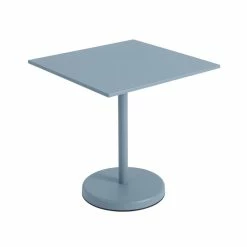 Linear Café Square Table - / 70 X 70 Cm - Steel - Muuto