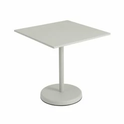 Linear Café Square Table - / 70 X 70 Cm - Steel - Muuto