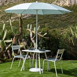 Luxembourg Square Table - / 80 X 80 Cm - 4 Legs - Fermob -Coffee Tables Sales Shop square table luxembourg lapilli grey madeindesign 405481 product800