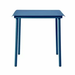 Patio Café Square Table - / Stainless Steel - 75 X 75cm - Tolix -Coffee Tables Sales Shop square table patio cafe sea blue madeindesign 341088 product800