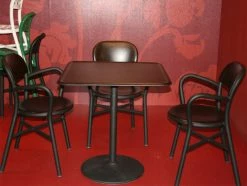 Pipe Square Table - 71 X 71 Cm - Magis -Coffee Tables Sales Shop square table pipe white natural beech madeindesign 133969 product800