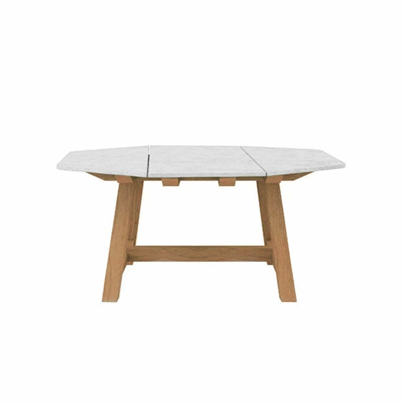 Rafael Octogonal Square Table - / 160 X 160 Cm - Marble & Brushed Teak - 8 People - Ethimo 3 Rafael Octogonal Square Table - / 160 X 160 Cm - Marble & Brushed Teak - 8 People - Ethimo