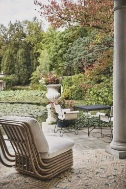 Tropique Square Table - / 90 X 90 Cm - Perforated Steel / Matégot, 50s Reissue - Gubi -Coffee Tables Sales Shop square table tropique anthracite black base madeindesign 387409 product800