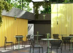 Week-end Bistrot Square Table - / 60 X 60 Cm - Aluminium - Petite Friture -Coffee Tables Sales Shop square table week end bistrot terracotta madeindesign 383566 product800