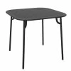 Week-end Square Table - 85 X 85 Cm / Aluminium - Petite Friture