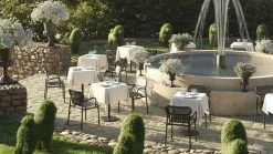 Week-End Square Table - / Bistrot - Aluminium - 60 X 60 Cm - Petite Friture -Coffee Tables Sales Shop square table week end blush pink madeindesign 365209 product800