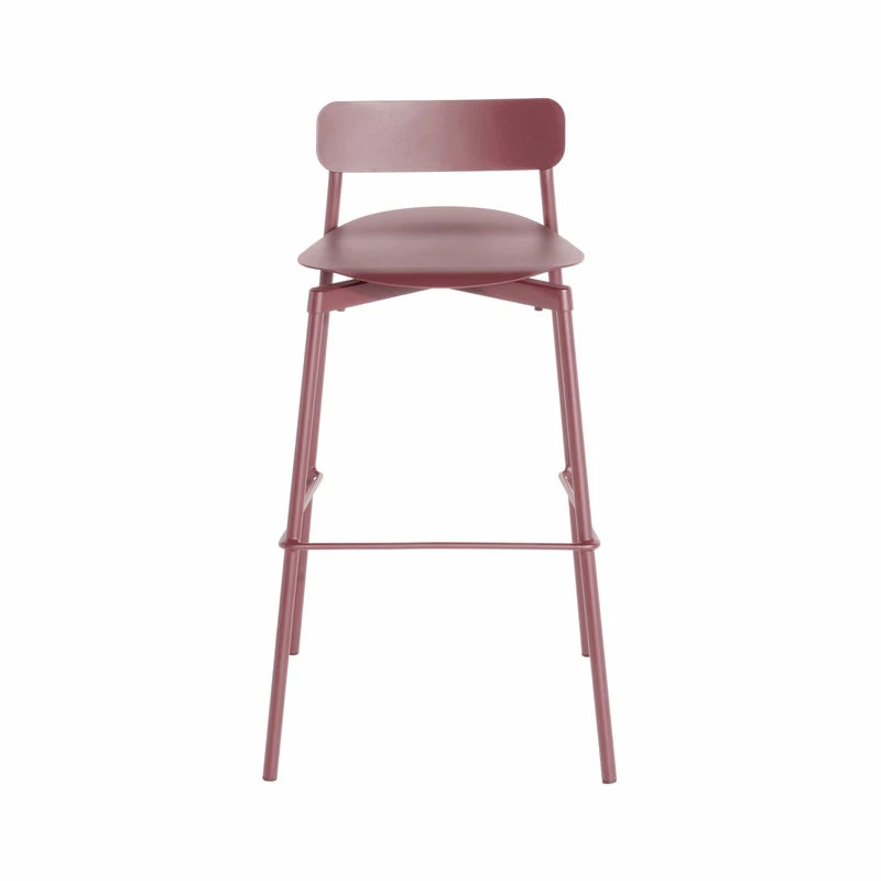 Fromme Stackable Bar Stool - / H 75 Cm - Aluminium - Petite Friture 3 Fromme Stackable Bar Stool - / H 75 Cm - Aluminium - Petite Friture