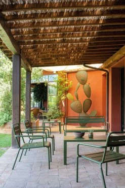 Star Stackable Bench - / With Armrests - L 129 Cm - Emu -Coffee Tables Sales Shop stackable bench star antique iron madeindesign 337902 product800