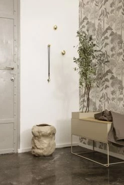 Plant Box Large Standing Flowerpot - / L 77 X H 45 Cm X Depth. 34 Cm - Ferm Living -Coffee Tables Sales Shop standing flowerpot plant box large light grey madeindesign 340666 product800