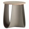 Sag Stool - Table H 43 Cm / Bamboo Seat - MDF Italia -Coffee Tables Sales Shop stool sag taupe bamboo madeindesign 266536 product800