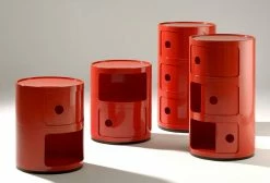 Componibili Storage - 4 Drawers - H 77 Cm - Kartell -Coffee Tables Sales Shop storage componibili purple madeindesign 272657 product800