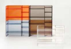 Sound-Rack Storage Unit - Kartell -Coffee Tables Sales Shop storage unit sound rack twilight blue madeindesign 201539 product800