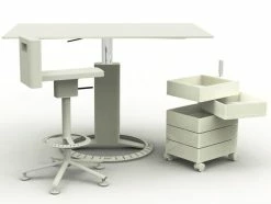 360° Swivel Bar Stool - Pivoting - Wheels - Magis -Coffee Tables Sales Shop swivel bar stool 360 black madeindesign 133203 product800