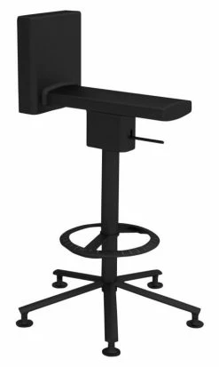 360° Swivel Bar Stool - Pivoting - Wheels - Magis