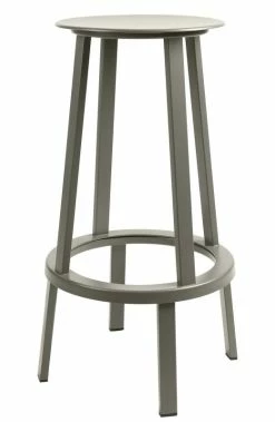 Revolver Swivel Bar Stool - H 75 Cm - Metal - Hay