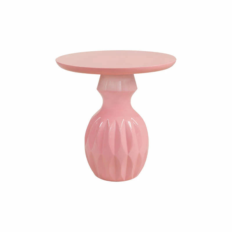 Talia Table D’appoint - / Ø 52 X H 50 Cm - Fibreglass - POPUS EDITIONS 3 Talia Table D’appoint - / Ø 52 X H 50 Cm - Fibreglass - POPUS EDITIONS