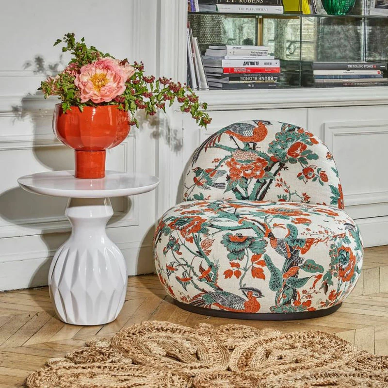 Talia Table D’appoint - / Ø 52 X H 50 Cm - Fibreglass - POPUS EDITIONS 4 Talia Table D’appoint - / Ø 52 X H 50 Cm - Fibreglass - POPUS EDITIONS - Image 2