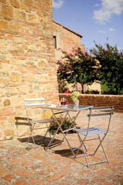 Arc En Ciel Table & Seats Set - Table 70x50cm + 2 Chairs - Emu -Coffee Tables Sales Shop table seats set arc en ciel grey madeindesign 249071 product800