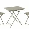 Arc En Ciel Table & Seats Set - Table 70x50cm + 2 Chairs - Emu -Coffee Tables Sales Shop table seats set arc en ciel grey madeindesign 258091 product800