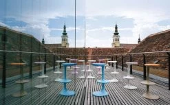 Kant Bar Stool - H 79 Cm - Plastic - Casamania -Coffee Tables Sales Shop tabouret de bar kant noir madeindesign 121615 product800