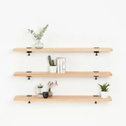 Bracket Wall Fastening - / With Vice - To Create A Shelf - TIPTOE -Coffee Tables Sales Shop wall fastening bracket patinated steel madeindesign 324231 product800