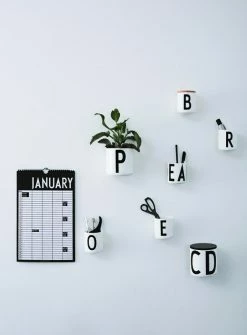 Cup Up Wall Fastening - / For A-Z Mug - Design Letters -Coffee Tables Sales Shop wall fastening cup up black madeindesign 299428 product800