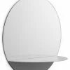Horizon Rond Wall Mirror - Shelf - Normann Copenhagen -Coffee Tables Sales Shop wall mirror horizon rond gris madeindesign 275901 product800