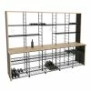 L´Atelier Du Vin Wine Shelf - / Tasting Counter - L 305 X Depth 75 X H 220 Cm / 1000 Bottles - L'Atelier Du Vin -Coffee Tables Sales Shop wine shelf oak black madeindesign 348070 product800